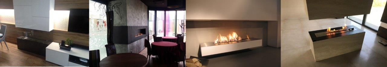 Wbudowane biokominki